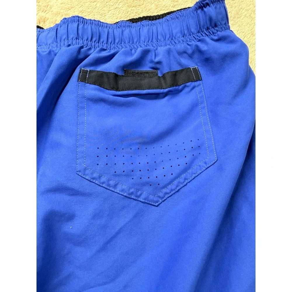 Nike Mens Swim Trunks Royal Blue Mesh Lined Board Shorts Large NESS9433‎